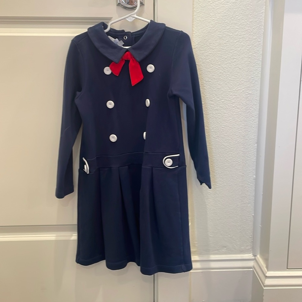 Bella bliss. Navy “sailor dress” cotton. 6